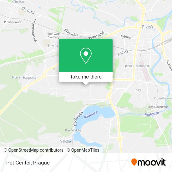 Карта Pet Center