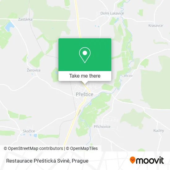 Карта Restaurace Přeštická Svině