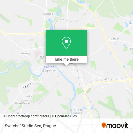 Svatební Studio Sen map