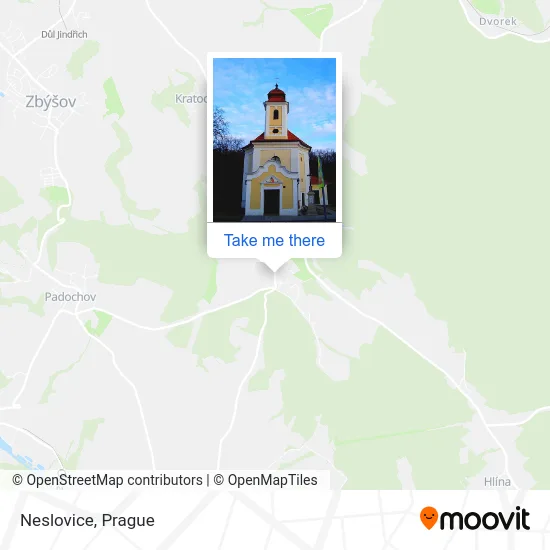 Карта Neslovice