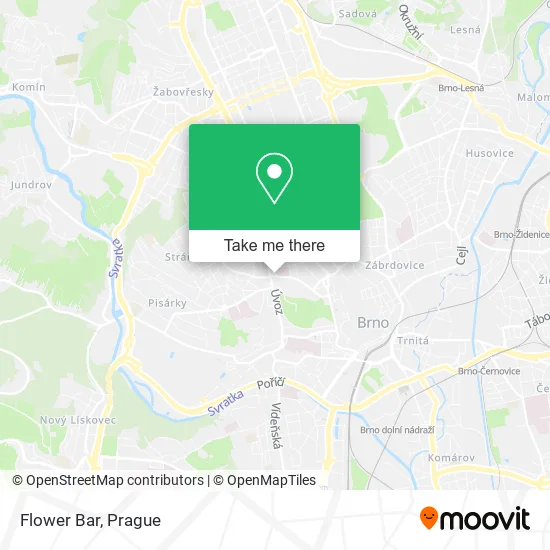 Карта Flower Bar