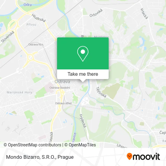 Карта Mondo Bizarro, S.R.O.