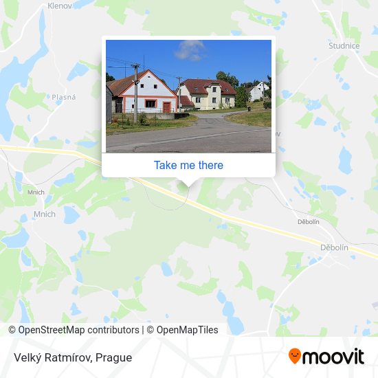Velký Ratmírov map