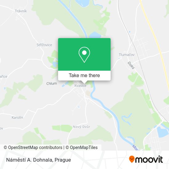 Náměstí A. Dohnala map