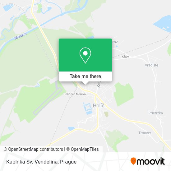 Kaplnka Sv. Vendelína map