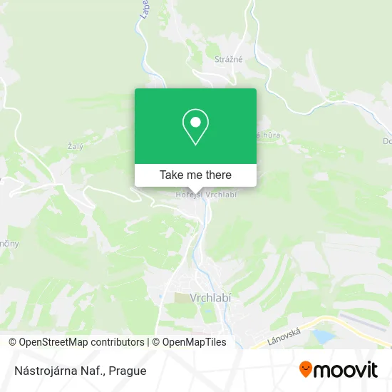 Карта Nástrojárna Naf.