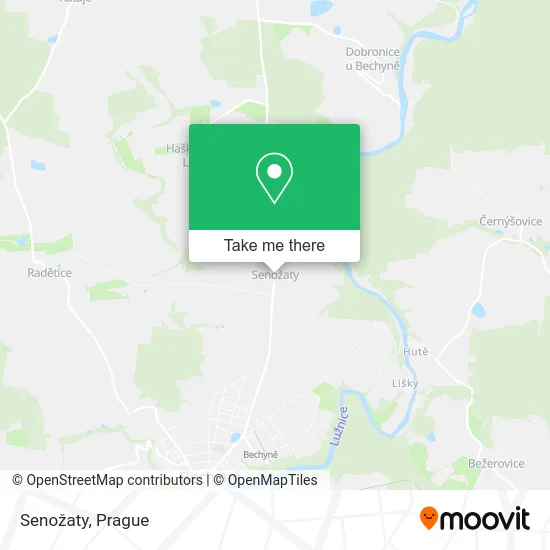 Карта Senožaty