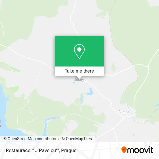 Карта Restaurace ""U Pavelcu""