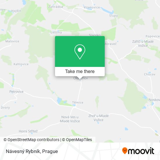 Návesný Rybník map