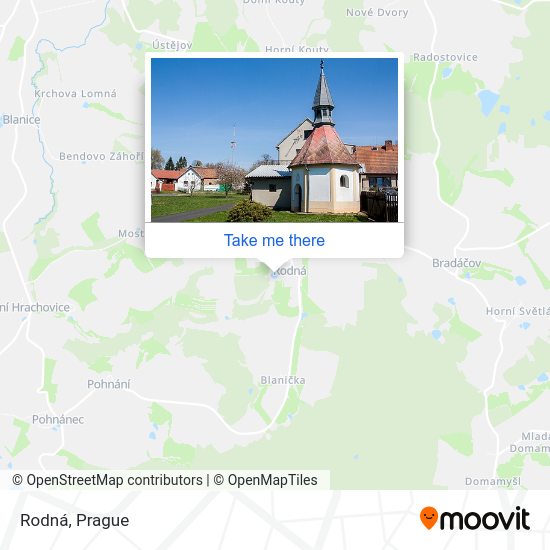 Карта Rodná