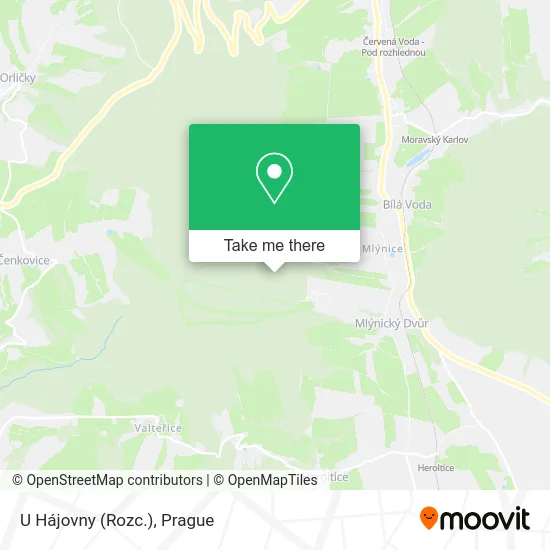 Карта U Hájovny (Rozc.)