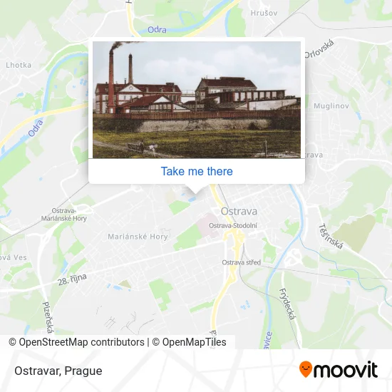 Карта Ostravar