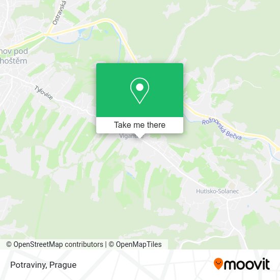 Карта Potraviny
