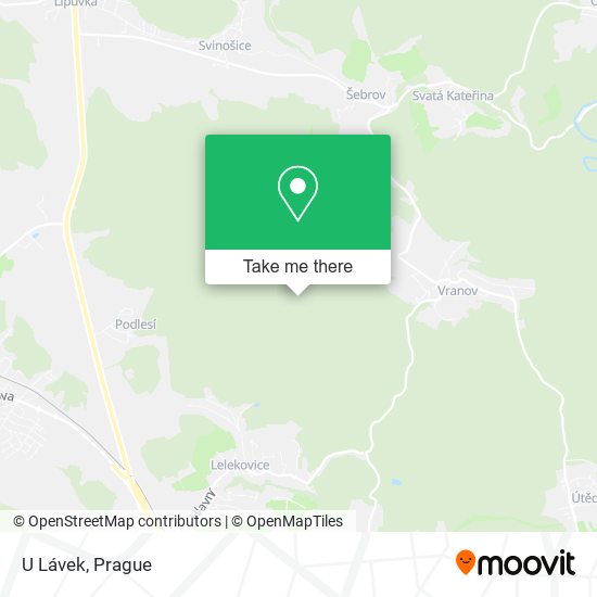 Карта U Lávek