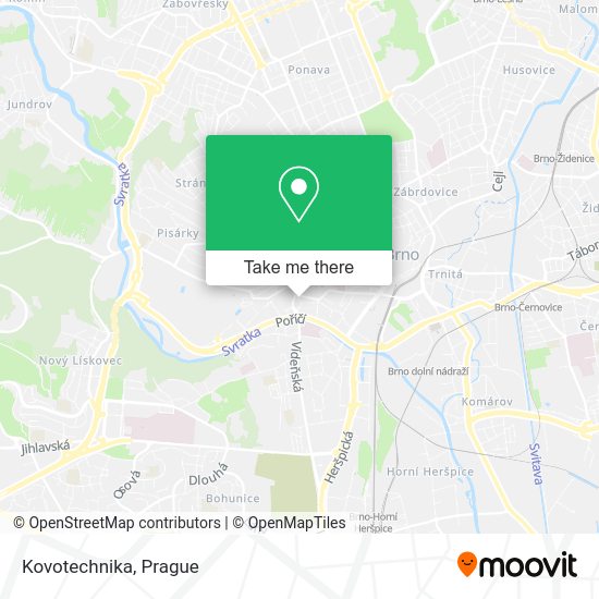 Kovotechnika map