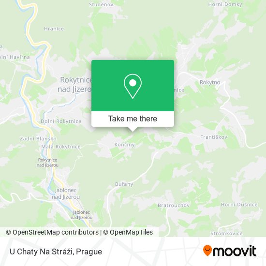 U Chaty Na Stráži map