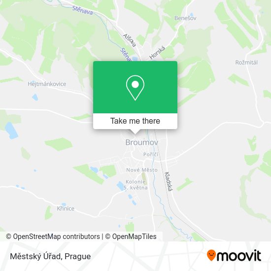 Městský Úřad map