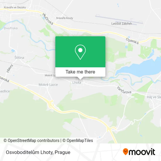 Карта Osvoboditelům Lhoty