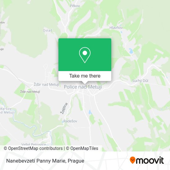 Nanebevzetí Panny Marie map