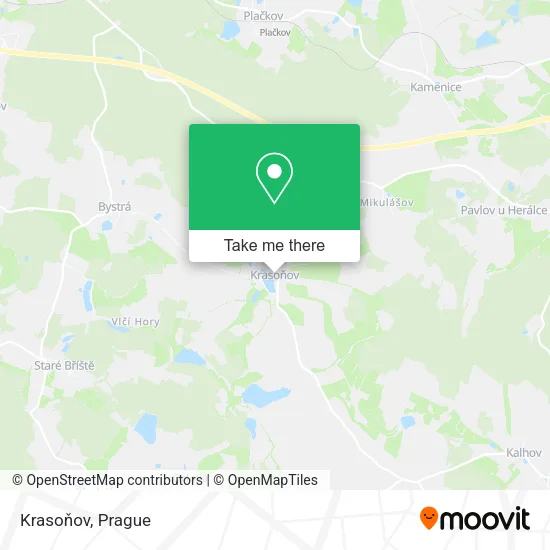 Карта Krasoňov