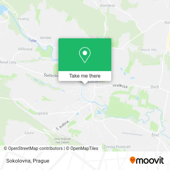 Карта Sokolovna