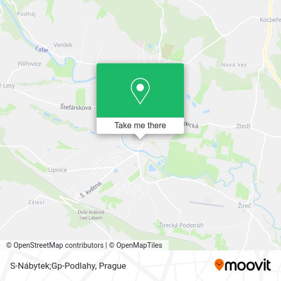 Карта S-Nábytek;Gp-Podlahy