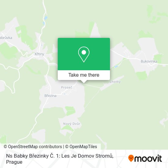 Ns Babky Březinky Č. 1: Les Je Domov Stromů map