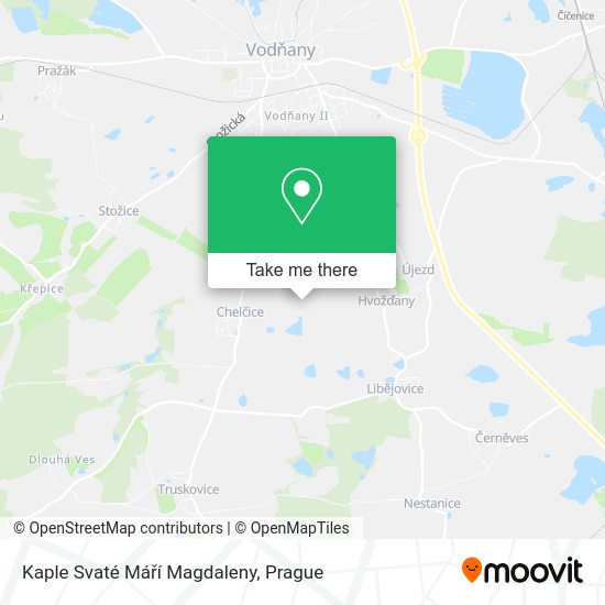 Kaple Svaté Máří Magdaleny map