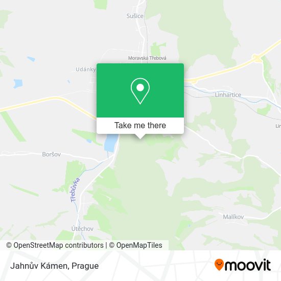 Jahnův Kámen map