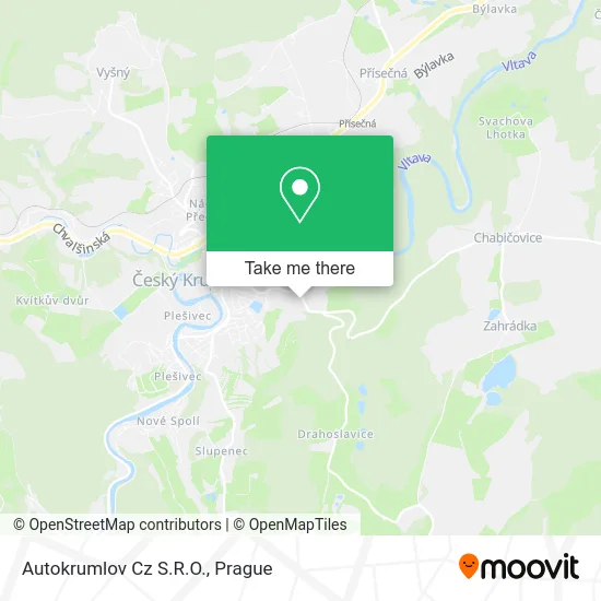 Карта Autokrumlov Cz S.R.O.