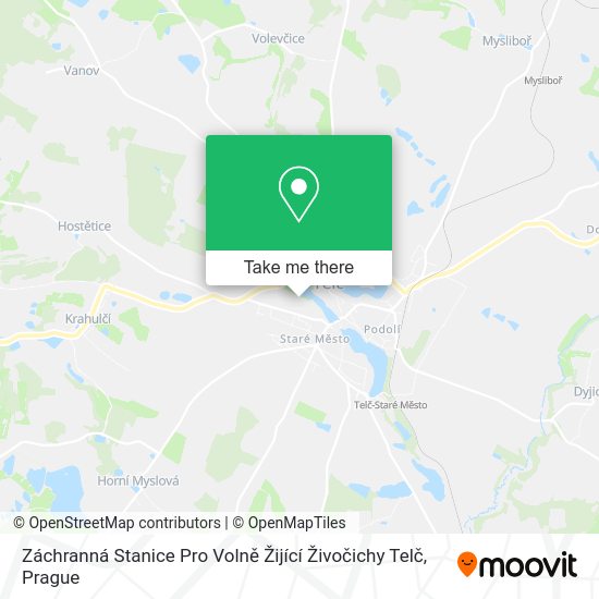 Záchranná Stanice Pro Volně Žijící Živočichy Telč map