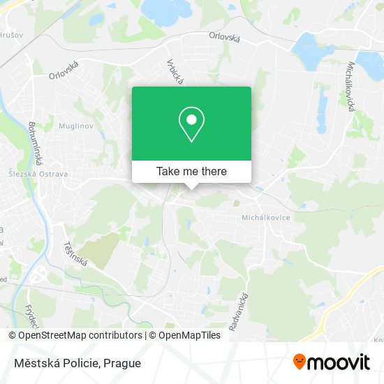 Městská Policie map