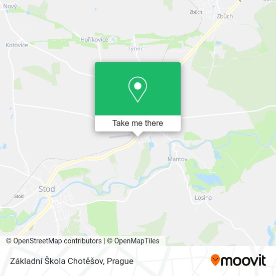 Základní Škola Chotěšov map