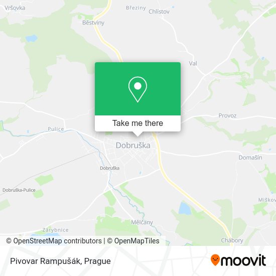 Pivovar Rampušák map