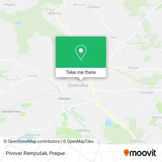 Карта Pivovar Rampušák