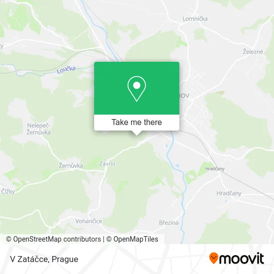 Карта V Zatáčce