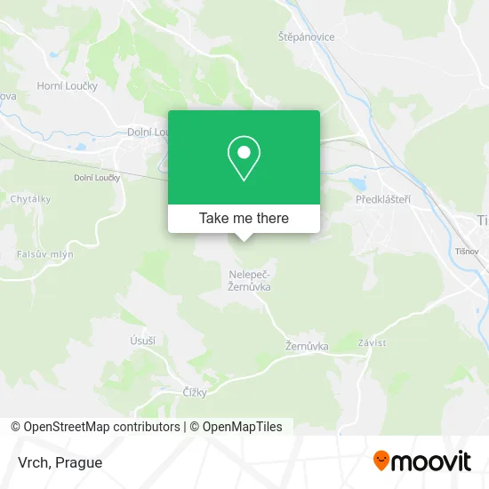 Карта Vrch