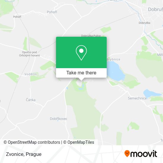 Карта Zvonice