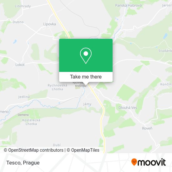 Tesco map