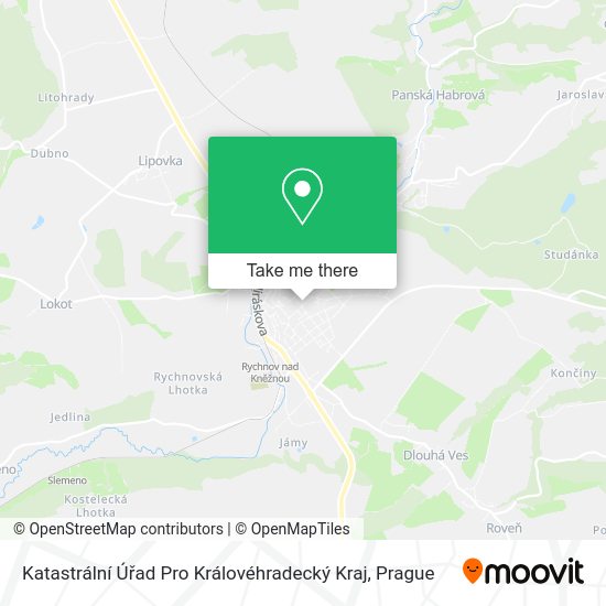 Katastrální Úřad Pro Královéhradecký Kraj map