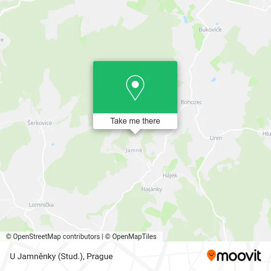 Карта U Jamněnky (Stud.)