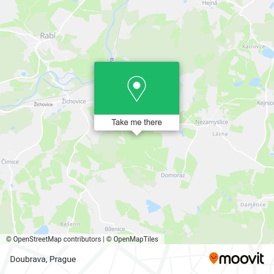 Карта Doubrava