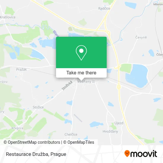 Карта Restaurace Družba