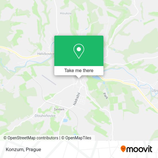 Konzum map