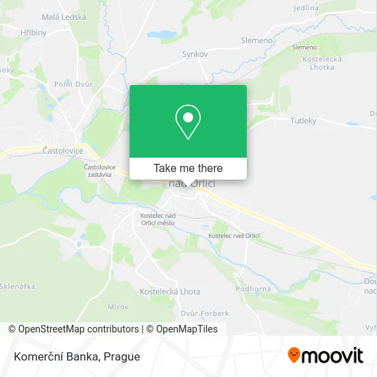 Карта Komerční Banka