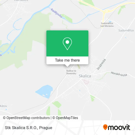 Карта Stk Skalica S.R.O.