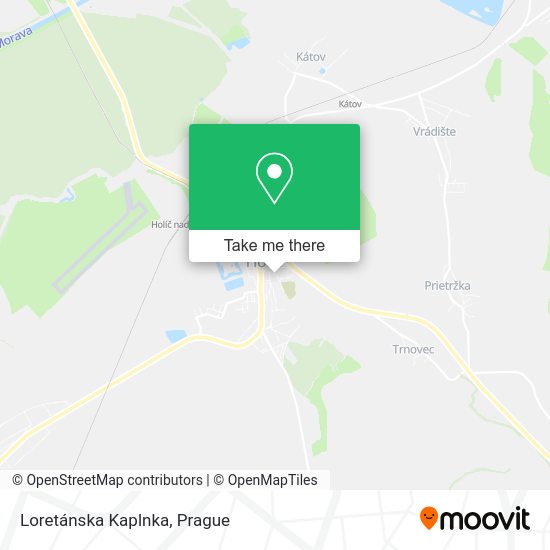 Loretánska Kaplnka map