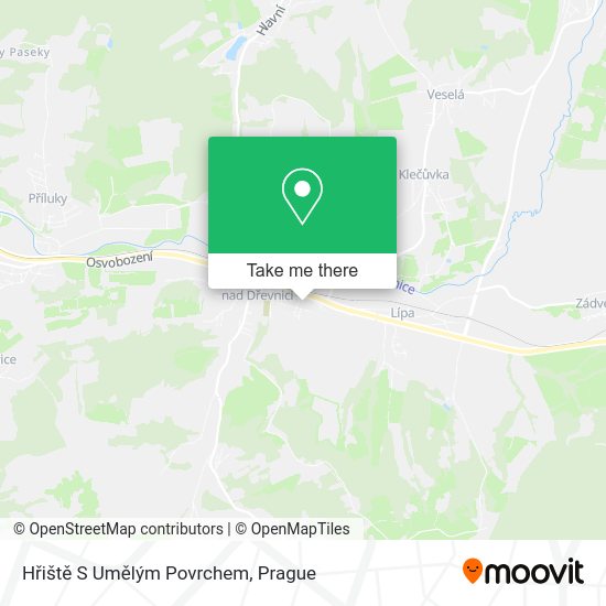 Hřiště S Umělým Povrchem map