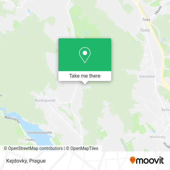 Карта Kejdovky