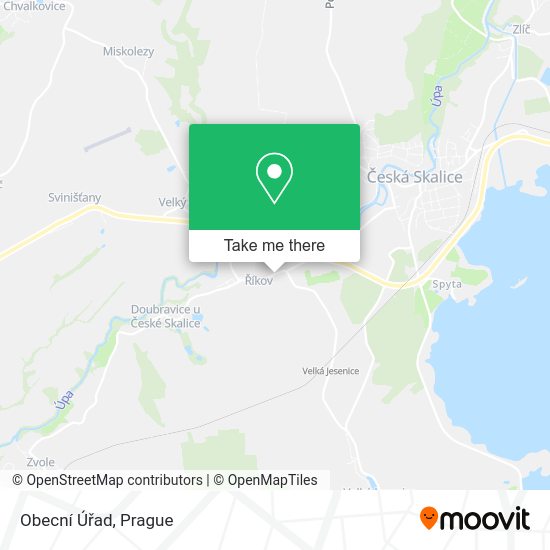 Obecní Úřad map